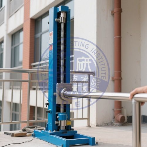 消防验收栏杆推力测试