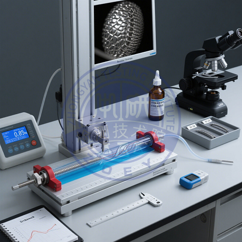 血管支架输送系统摩擦系数分析